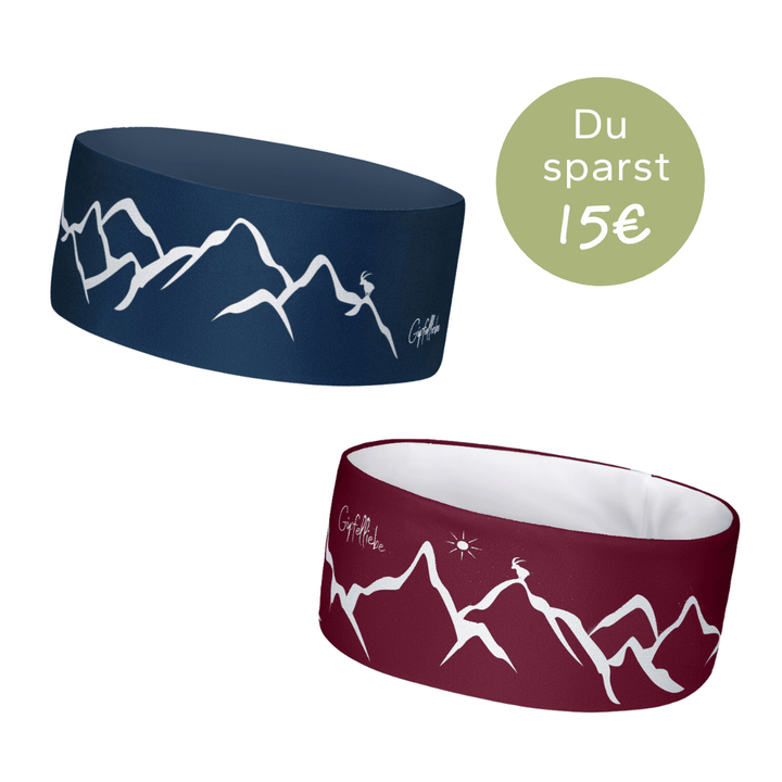 2er Set Stirnbänder