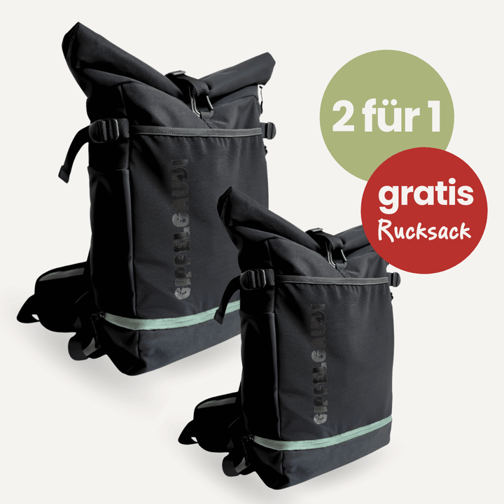 2 für 1 Rucksack