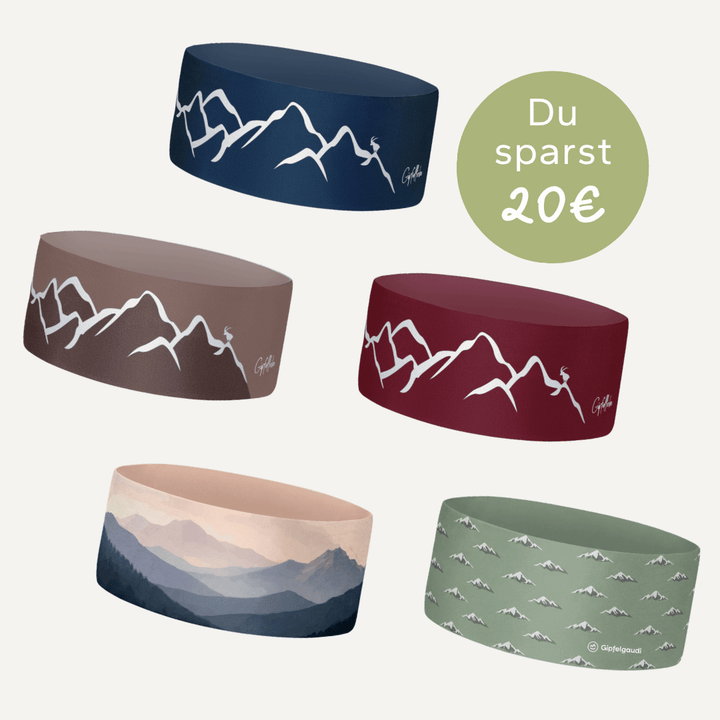 5er Stirnband Set