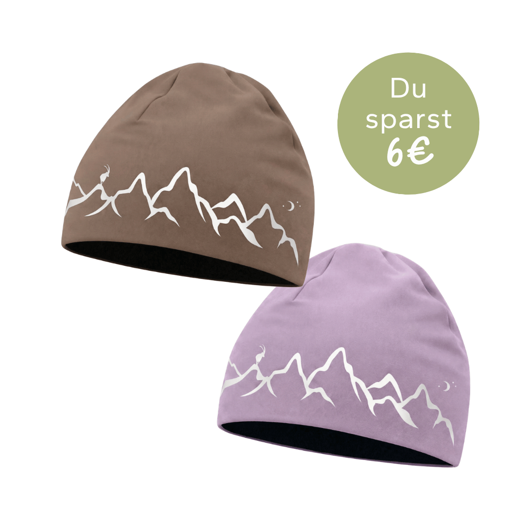 2er Sportmütze Set