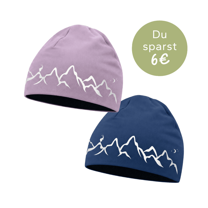 2er Sportmütze Set