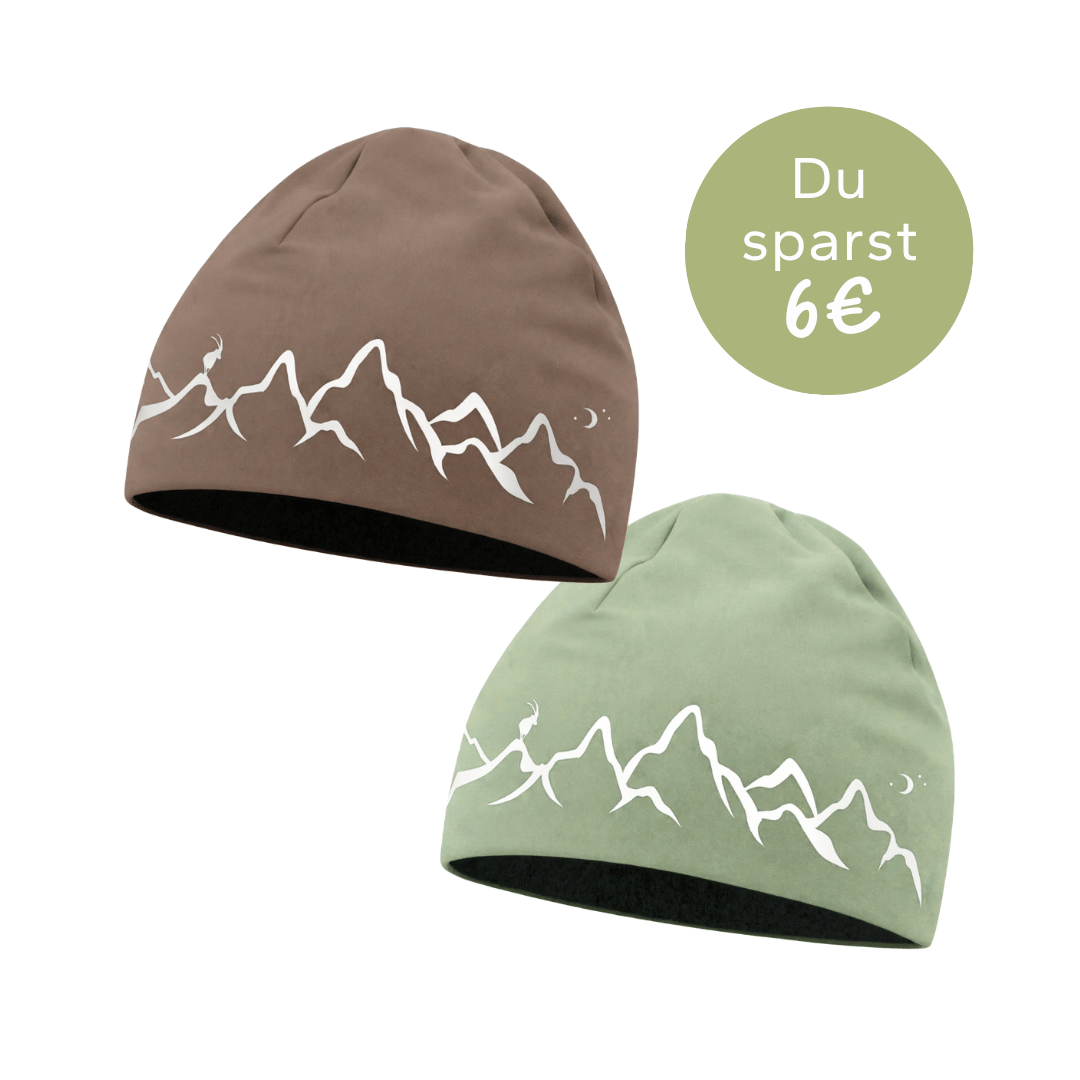2er Sportmütze Set