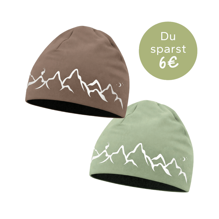 2er Sportmütze Set