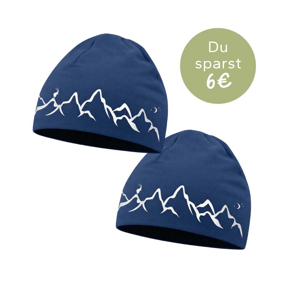 2er Sportmütze Set