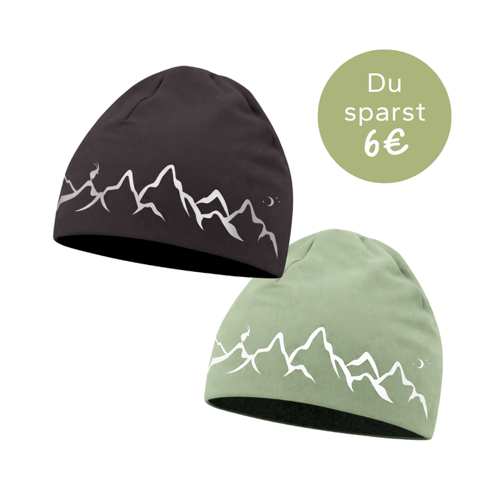 2er Sportmütze Set