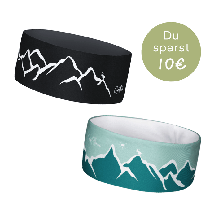 2er Set Stirnbänder