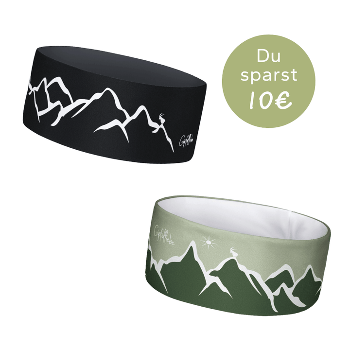 2er Set Stirnbänder