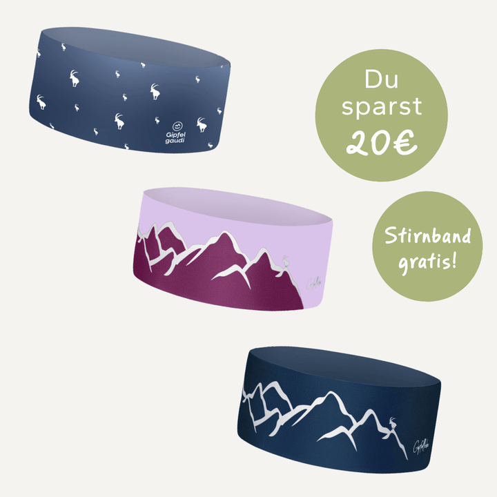 3 für 2 Stirnbänder - Limited Edition