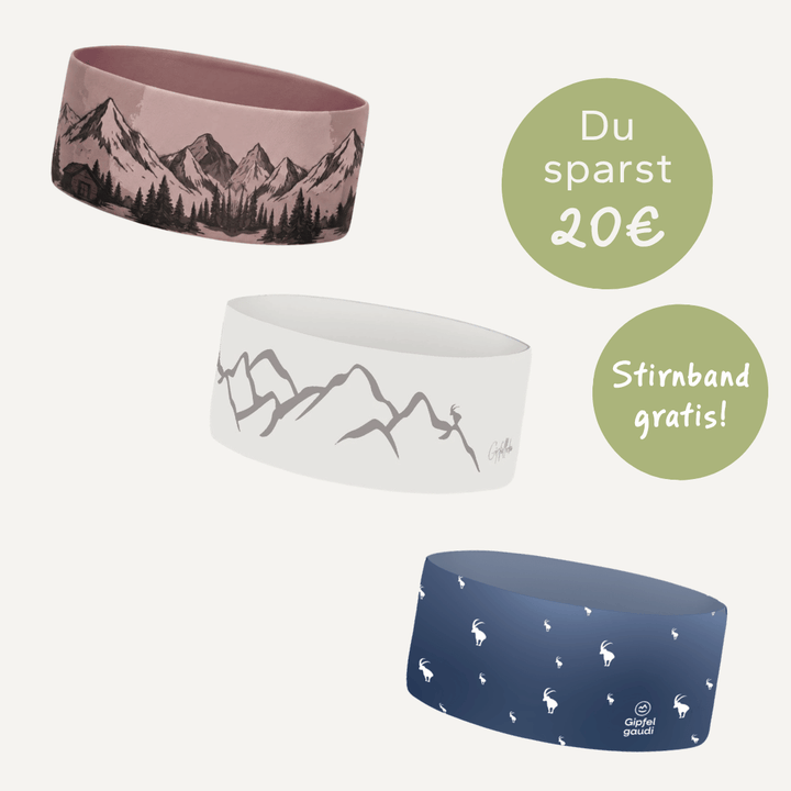3 für 2 Stirnbänder - Limited Edition