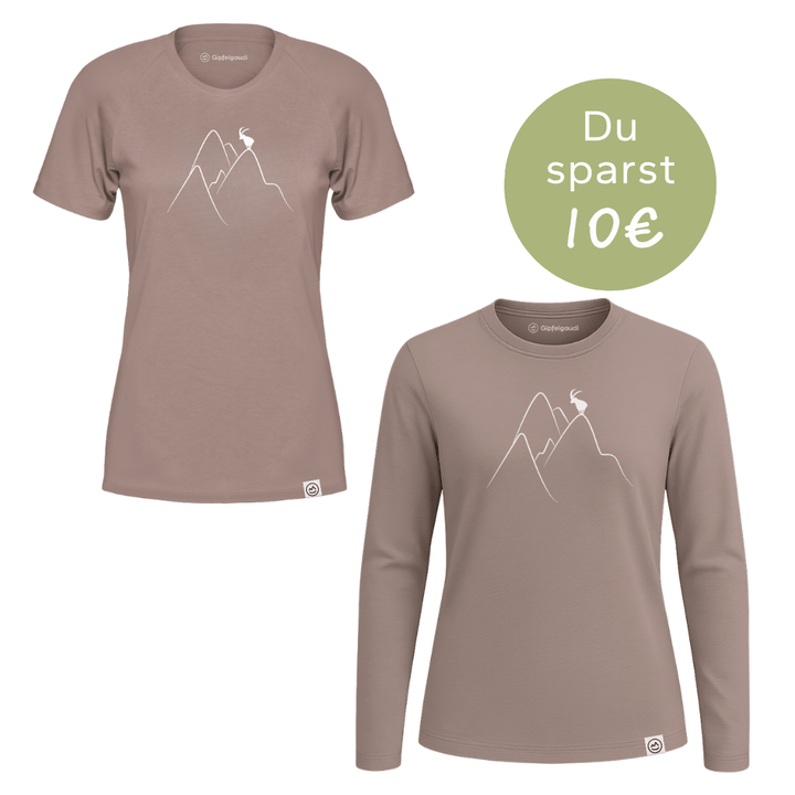 2er Set Lyocell Aktivshirts