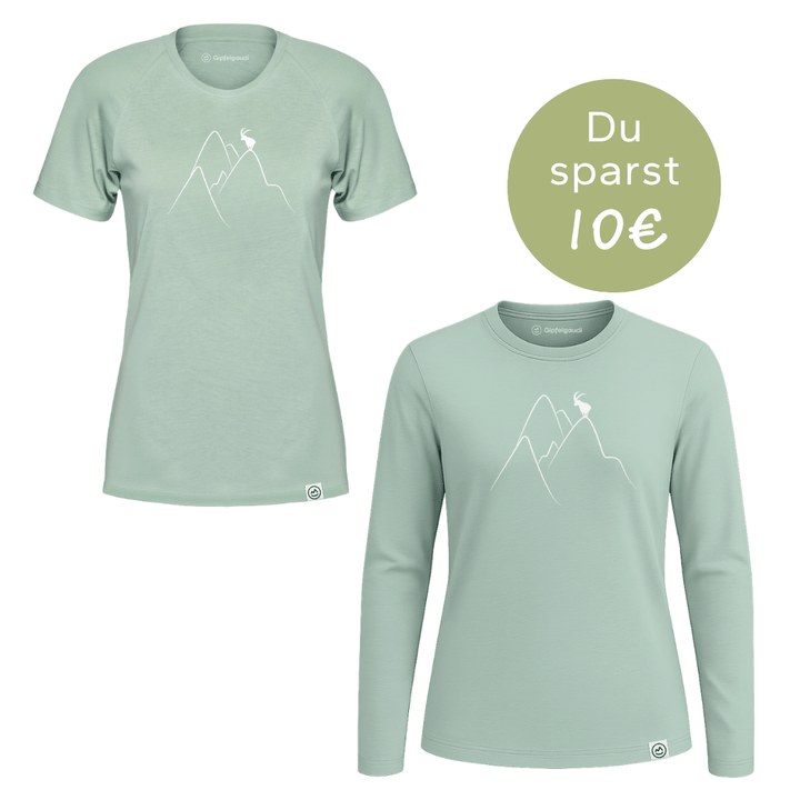 2er Set Lyocell Aktivshirts