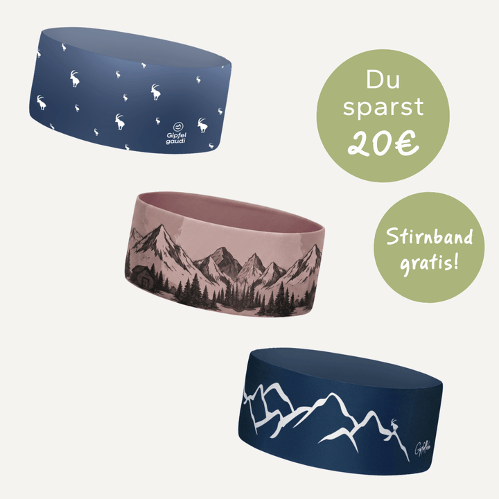 3 für 2 Stirnbänder - Limited Edition