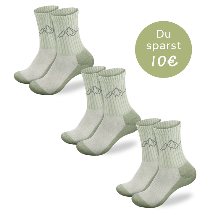 3er Set Merino Socken