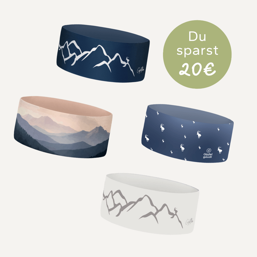 4 für 3 Stirnband Set