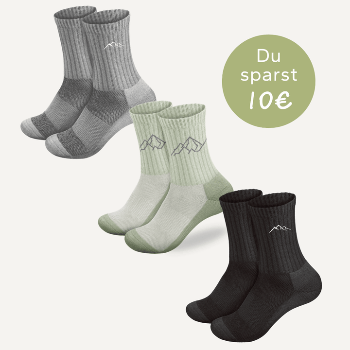 3er Merino Socken Sommer Set