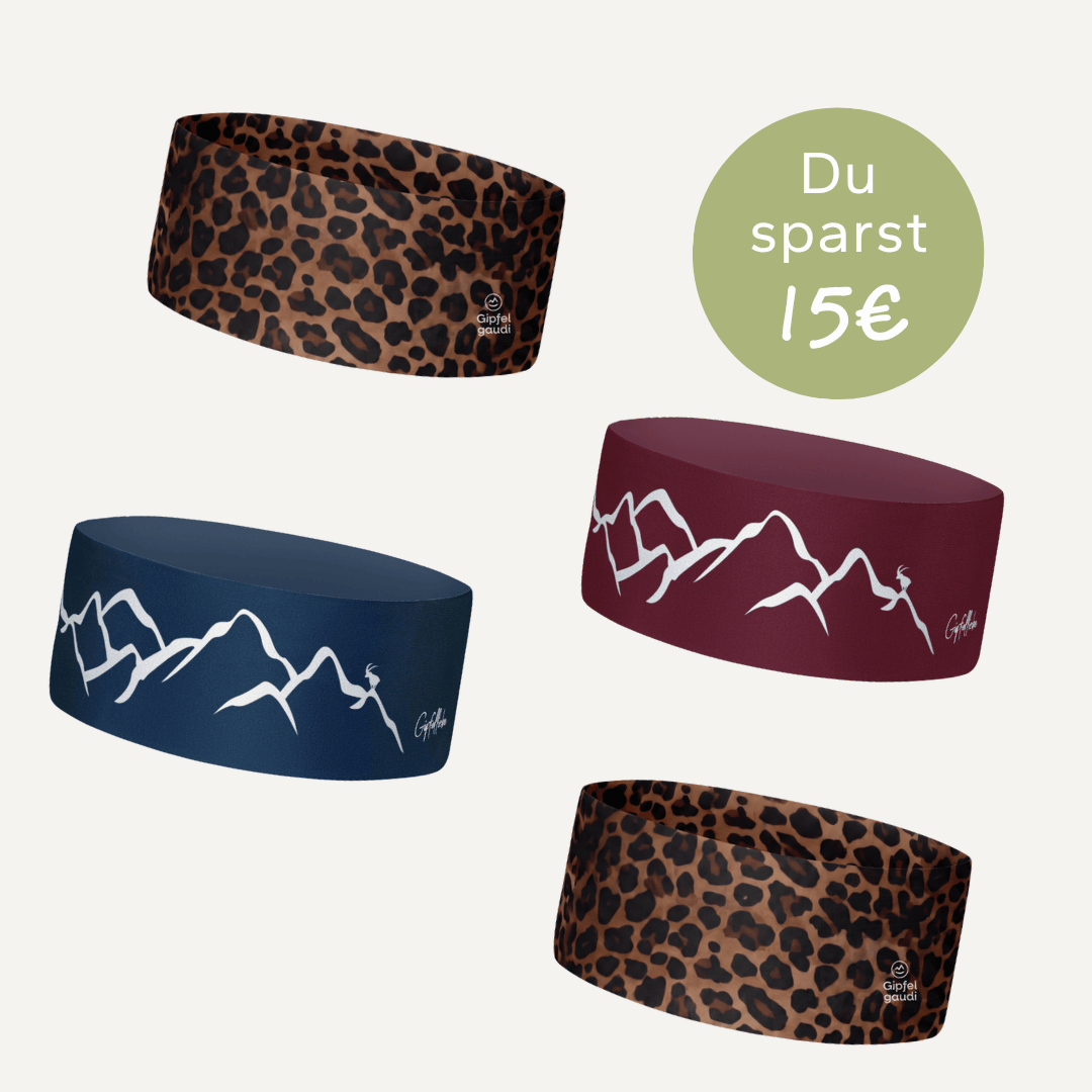 4er Stirnband Set - Herbstgefühl