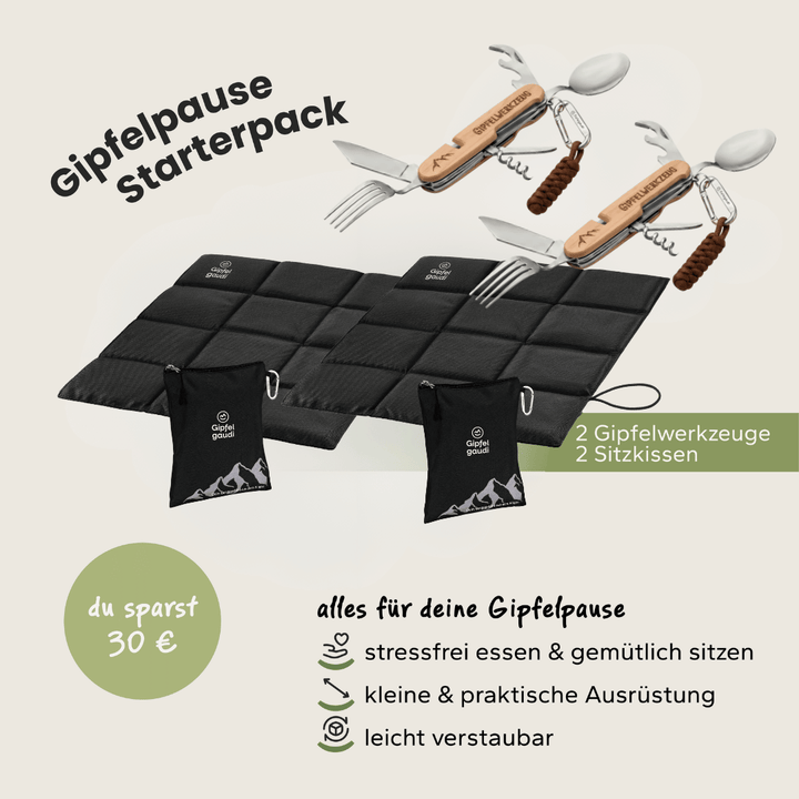 Gipfelpause für Zwei