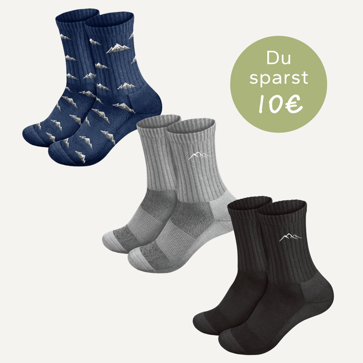 3er Merino Socken Sommer Set
