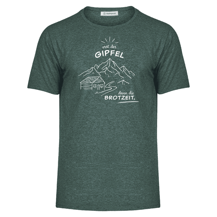 Dann die Brotzeit - Funktionsshirt Männer