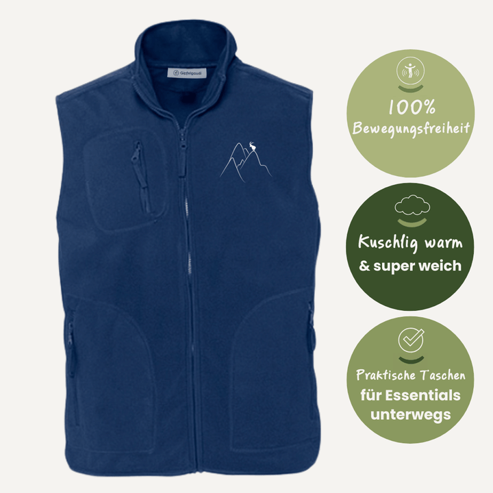 Bergsehnsucht - Fleece Weste