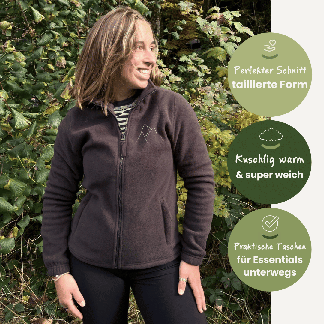 Bergsehnsucht - Fleece Jacke