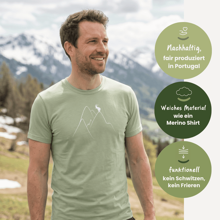Bergsehnsucht -  Lyocell Aktivshirt