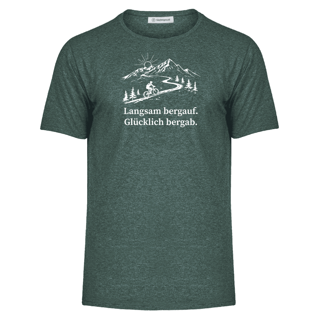 Glücklich bergab - Funktionsshirt