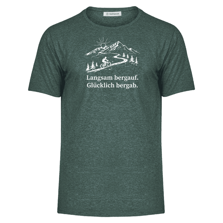 Glücklich bergab - Funktionsshirt