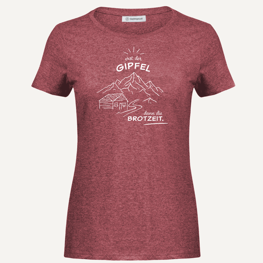 Dann die Brotzeit - Funktionsshirt Frauen