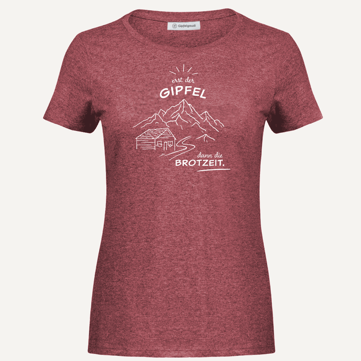 Dann die Brotzeit - Funktionsshirt Frauen