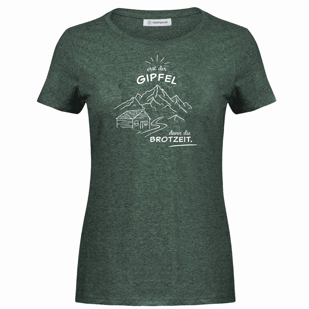 Dann die Brotzeit - Funktionsshirt Frauen