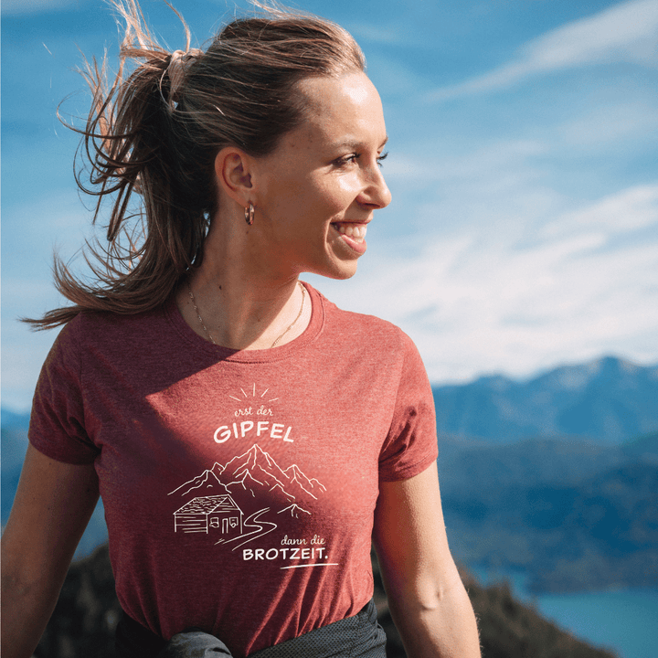Dann die Brotzeit - Funktionsshirt Frauen
