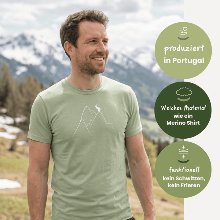 Bergsehnsucht -  Lyocell Aktivshirt
