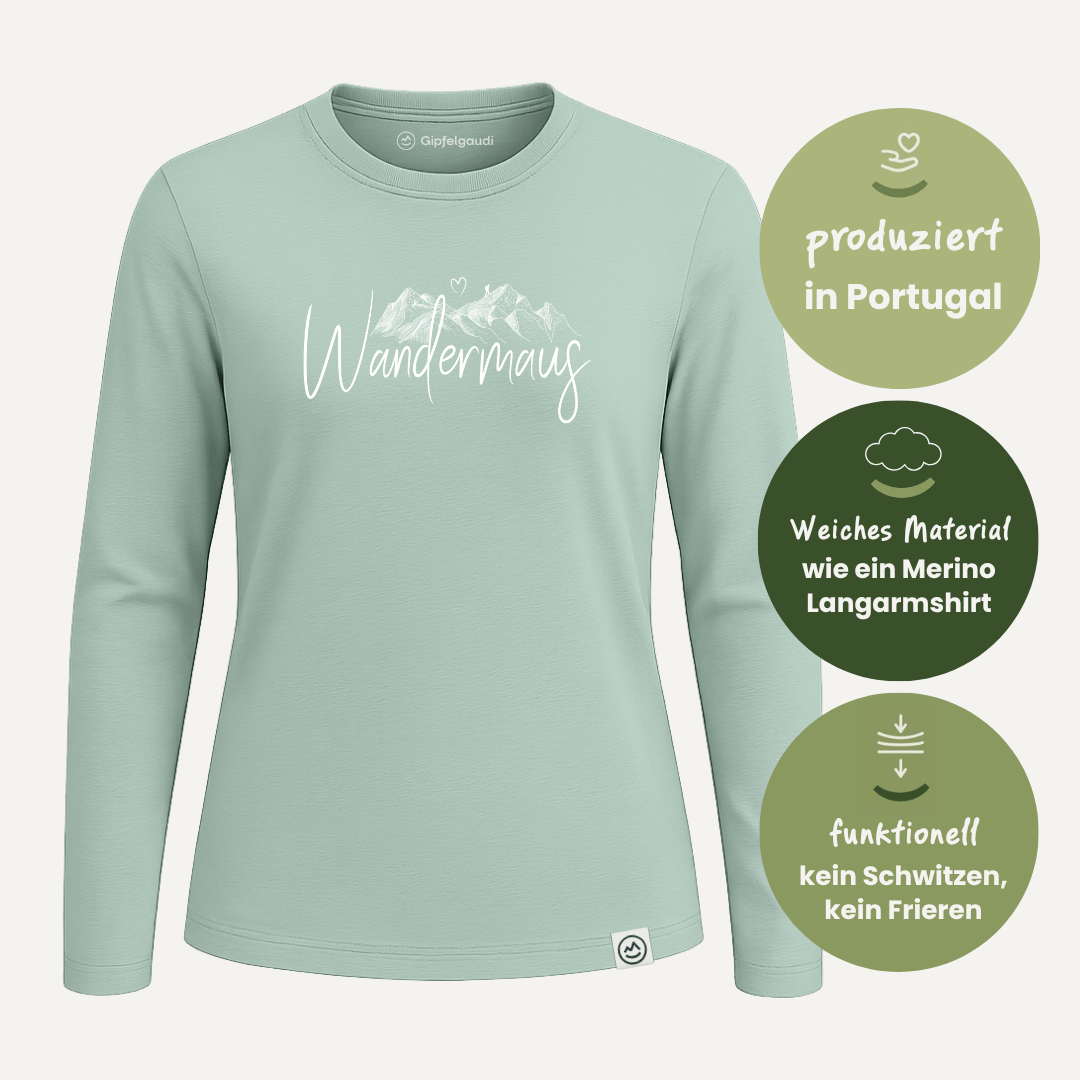 Wandermaus - Lyocell Langarmshirt