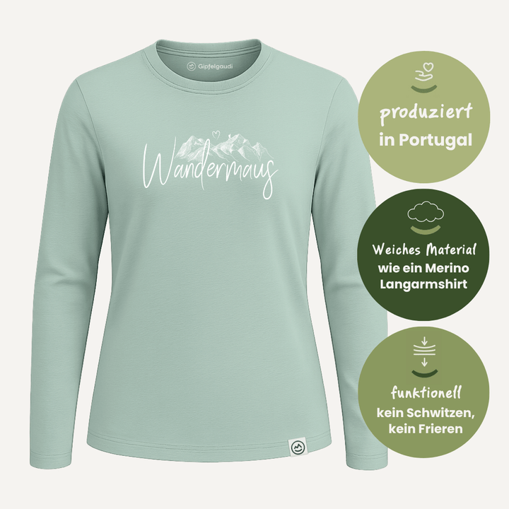 Wandermaus - Lyocell Langarmshirt