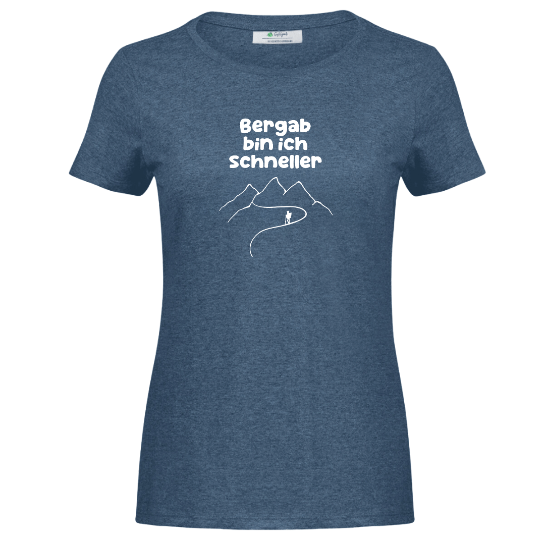 Bergab bin ich schneller - Funktionsshirt