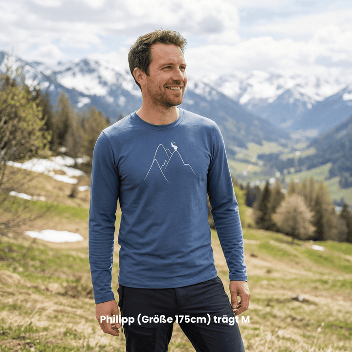 Bergsehnsucht - Lyocell Langarmshirt