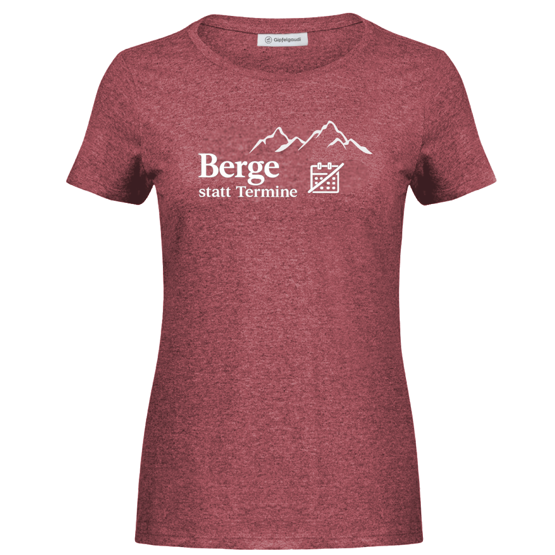 Berge statt Termine - Funktionsshirt