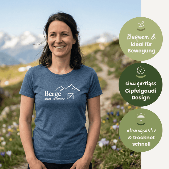 Berge statt Termine - Funktionsshirt