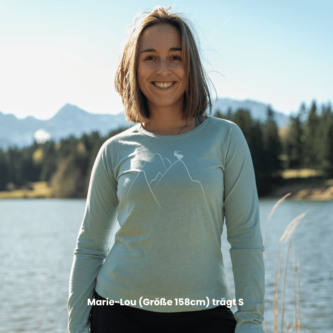 Bergsehnsucht - Lyocell Langarmshirt