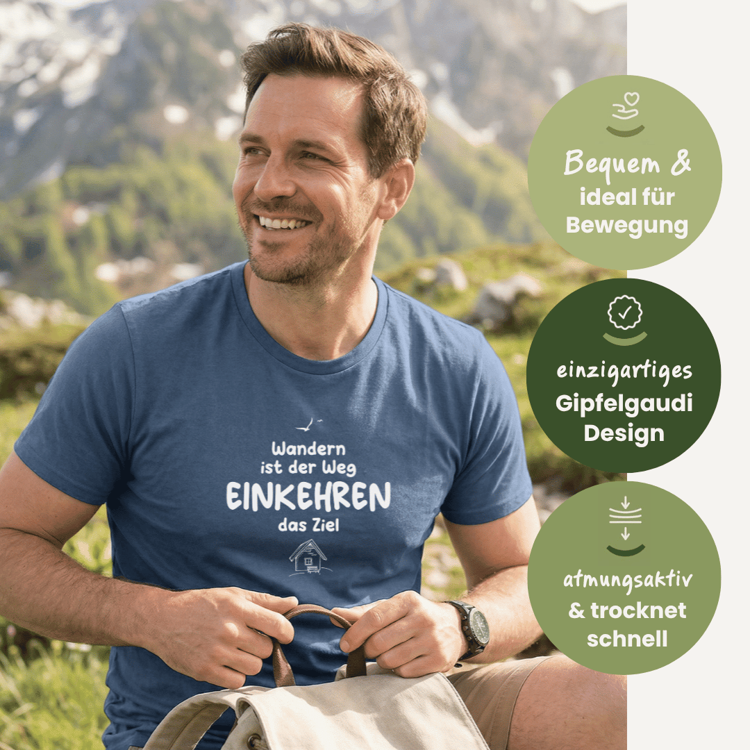 Einkehren ist das Ziel - Funktionsshirt