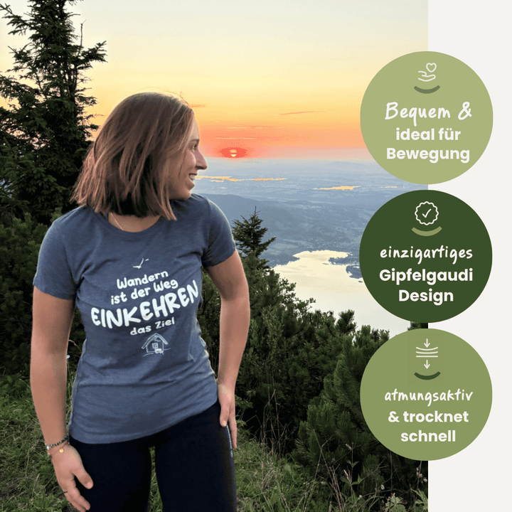 Einkehren ist das Ziel - Funktionsshirt