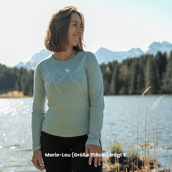 Bergsehnsucht - Lyocell Langarmshirt