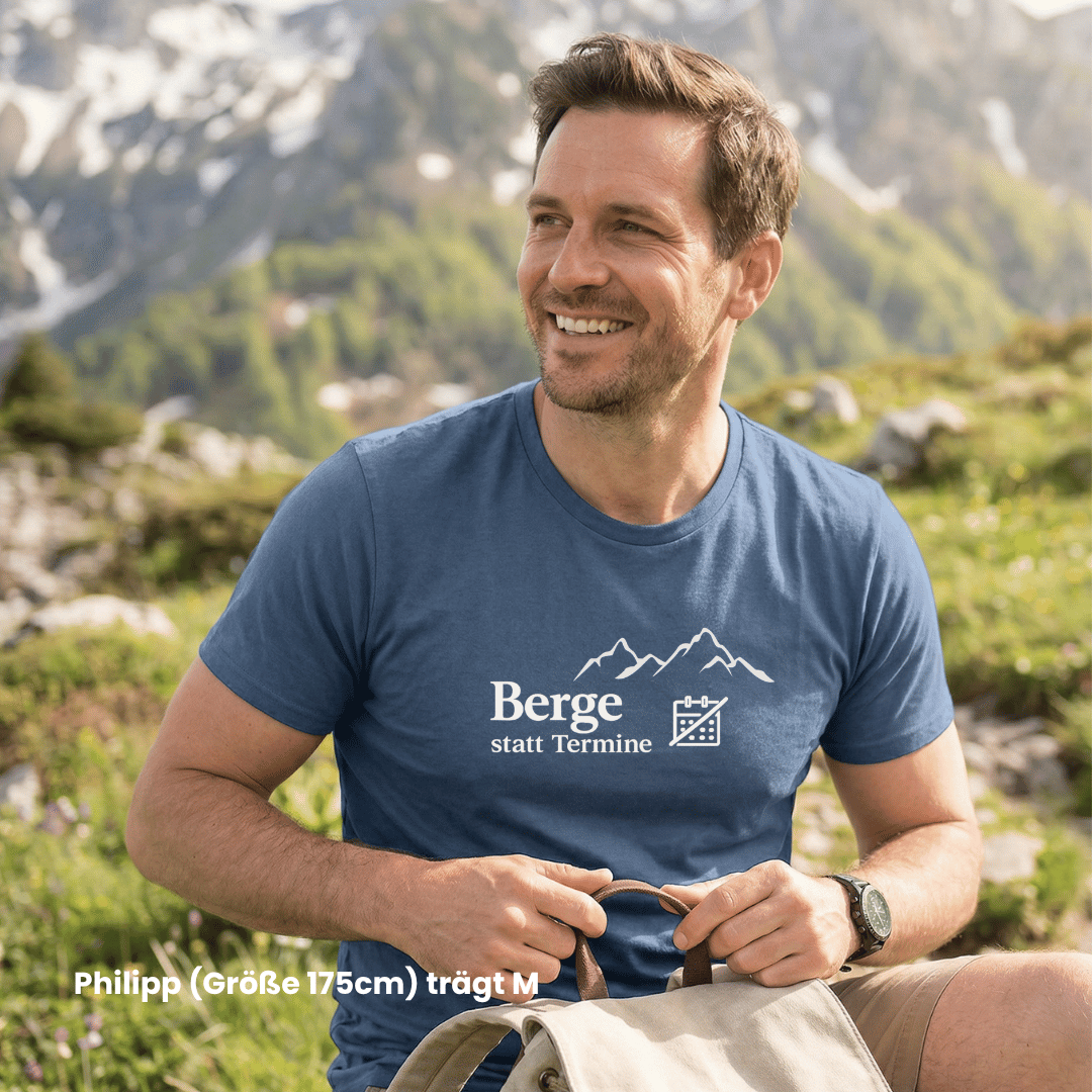 Berge statt Termine - Funktionsshirt
