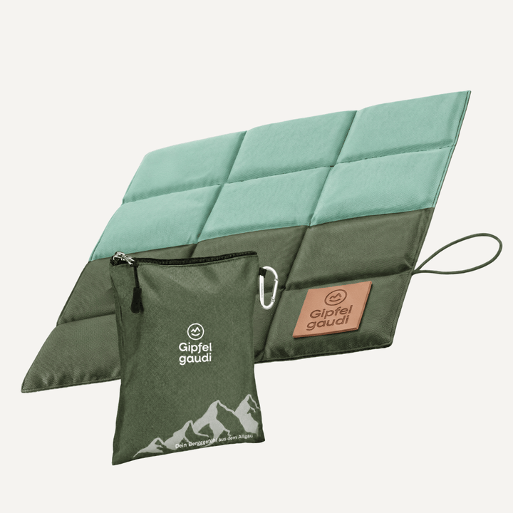 Zweifarbiges Sitzkissen