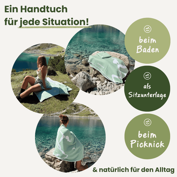 Mikrofaser Handtuch Bergwelten