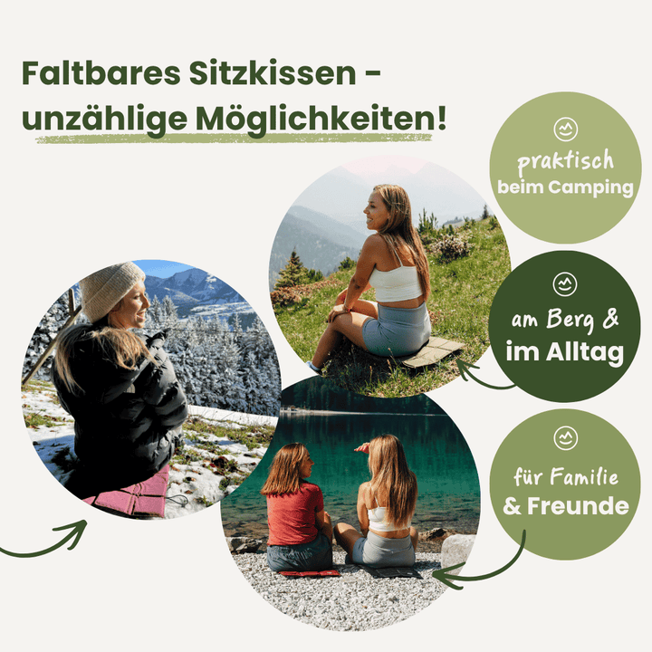 Faltbares Sitzkissen