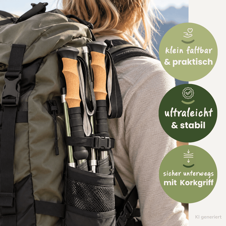 Vorverkauf: faltbare Wanderstöcke
