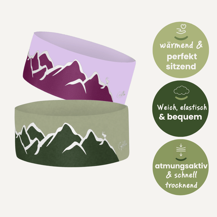 Stirnband Bergwelten Herbst