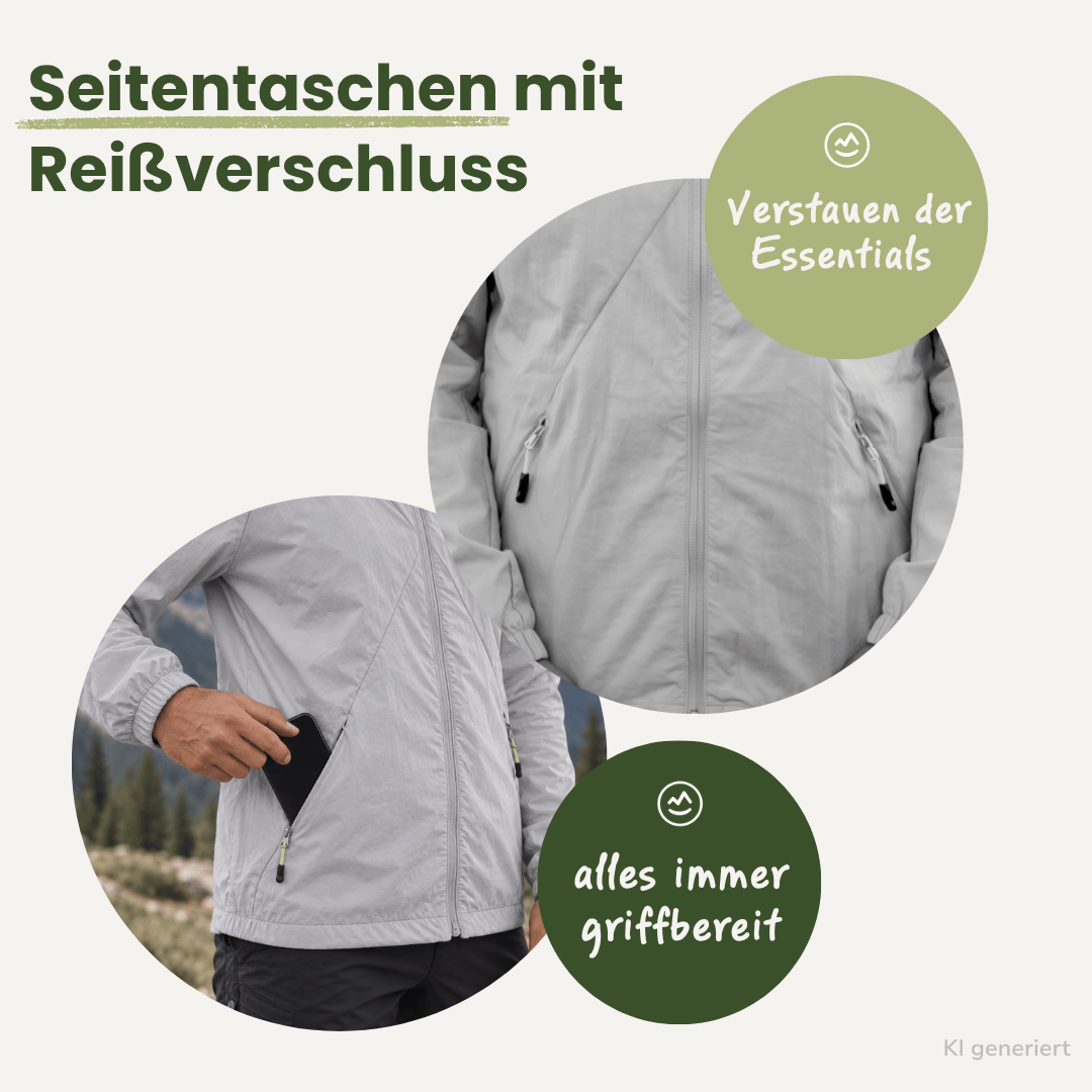 Gipfelgaudi Windjacke - Männer